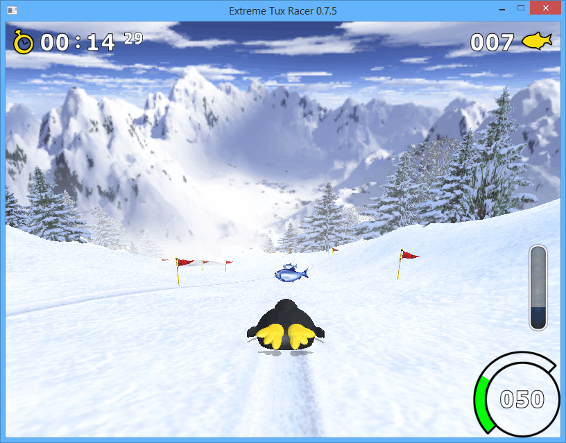 Extreme Tux Racer Screenshot