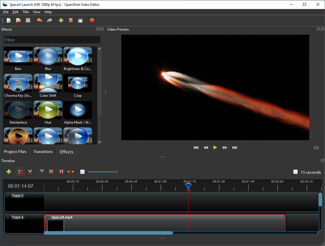 openshot video editor mac