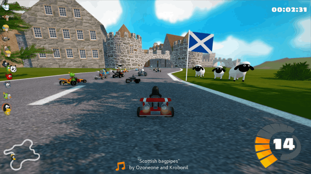 Super Tux Kart Screenshot